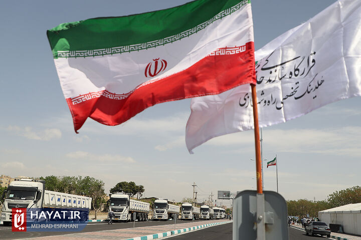 آیین افتتاح پروژه «دسترسی جنوبی به حرم حضرت عبدالعظیم (ع) از بزرگراه شهید آوینی» و «رونمایی از ناوگان ماشین آلات سنگین»