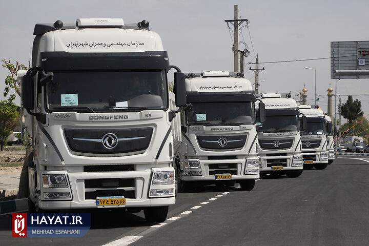 آیین افتتاح پروژه «دسترسی جنوبی به حرم حضرت عبدالعظیم (ع) از بزرگراه شهید آوینی» و «رونمایی از ناوگان ماشین آلات سنگین»