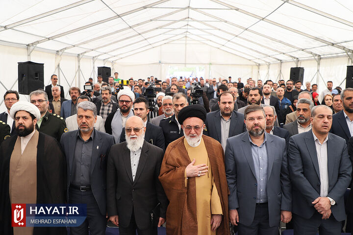 آیین افتتاح پروژه «دسترسی جنوبی به حرم حضرت عبدالعظیم (ع) از بزرگراه شهید آوینی» و «رونمایی از ناوگان ماشین آلات سنگین»