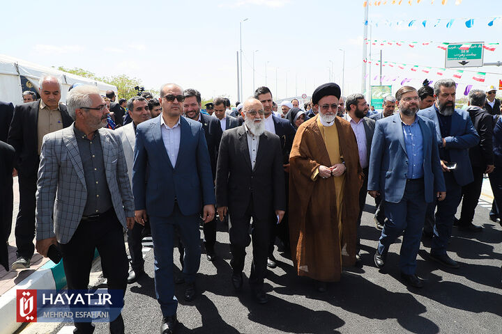 آیین افتتاح پروژه «دسترسی جنوبی به حرم حضرت عبدالعظیم (ع) از بزرگراه شهید آوینی» و «رونمایی از ناوگان ماشین آلات سنگین»