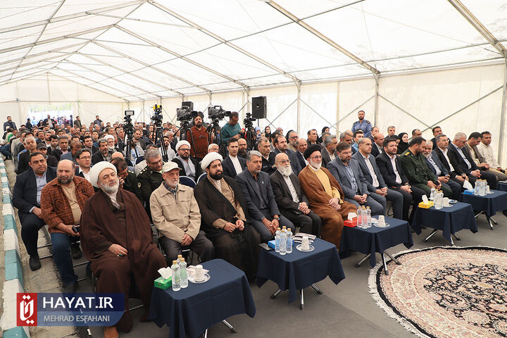 آیین افتتاح پروژه «دسترسی جنوبی به حرم حضرت عبدالعظیم (ع) از بزرگراه شهید آوینی» و «رونمایی از ناوگان ماشین آلات سنگین»