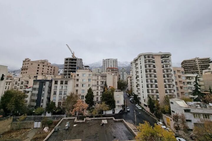 رگبار باران در شمال تهران رگبار باران در شمال تهران