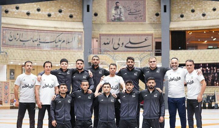 ایران مقتدرانه قهرمان کشتی فرنگی آسیا شد ایران مقتدرانه قهرمان کشتی فرنگی آسیا شد