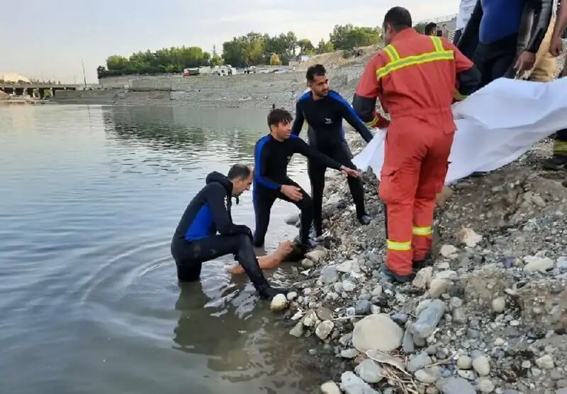 جسد جوان غرق‌شده در رودخانه سزار لرستان پیدا شد
