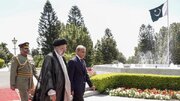استقبال رسمی شهباز شریف از رئیس جمهور ایران