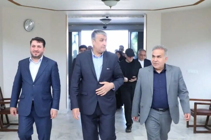 رئیس سازمان انرژی اتمی وارد بوشهر شد رئیس سازمان انرژی اتمی وارد بوشهر شد