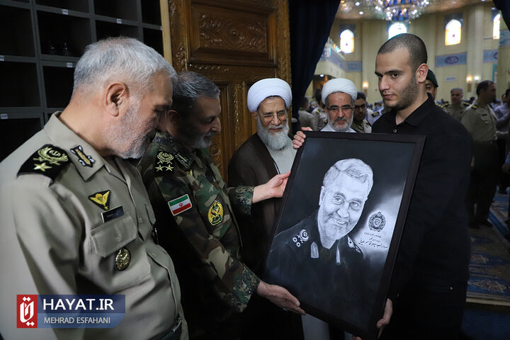 آیین بزرگداشت چهل و پنجمین سالگرد شهادت امیر سپهبد شهید «محمد ولی قرنی»