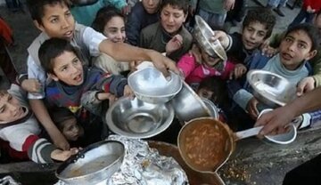 شهادت ۳۰ کودک بر اثر گرسنگی در غزه