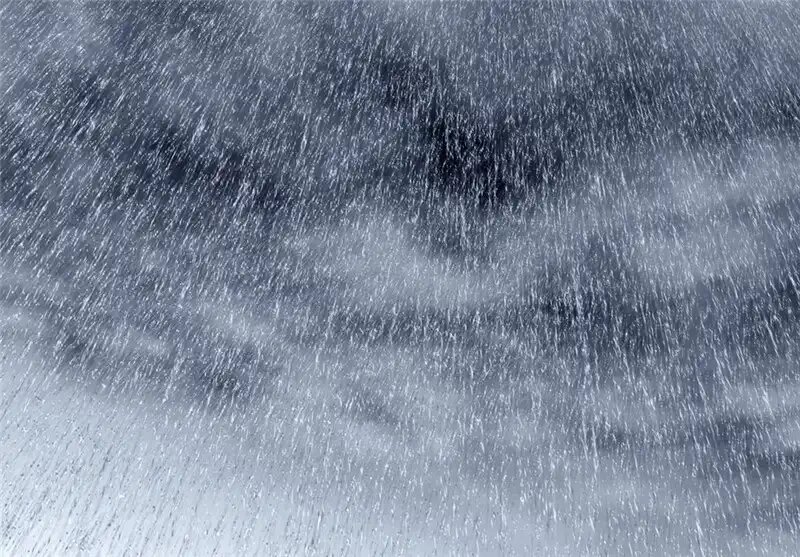 بیشترین میزان بارش باران با ۵۳ میلی‌متر در آمل به ثبت رسید
