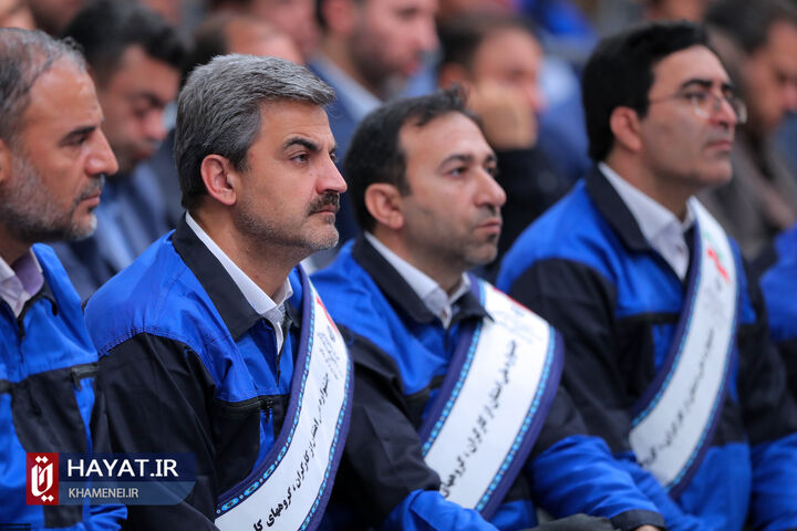 دیدار کارگران با رهبر انقلاب اسلامی