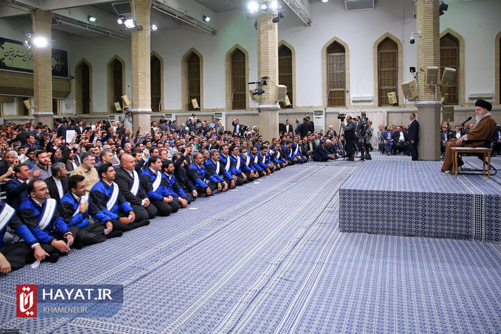 دیدار کارگران با رهبر انقلاب اسلامی