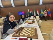 برتری تیم ملی شطرنج مردان و تساوی تیم ملی زنان مقابل نمایندگان روسیه