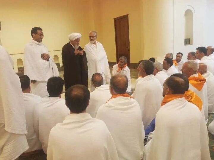 عمرهگزاران ایرانی احرام پوشیدند عمرهگزاران ایرانی احرام پوشیدند