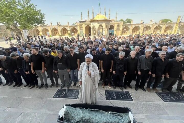 پیکر بسکتبالیست نوجوان قزوینی تشییع شد پیکر بسکتبالیست نوجوان قزوینی تشییع شد