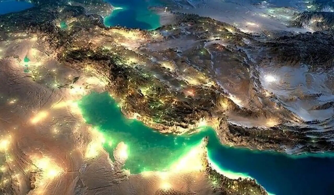 خلیج فارس از نگاه فضانوردان ساکن ایستگاه فضایی بین‌المللی + فیلم