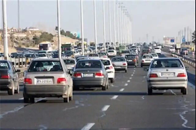 وضعیت ترافیک صبحگاهی در محورهای مواصلاتی کشور