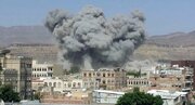 حمله پهپادی عربستان به خاک یمن