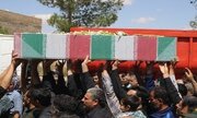 پیکر مطهر شهید گمنام در اشکذر تشییع و به خاک سپرده شد