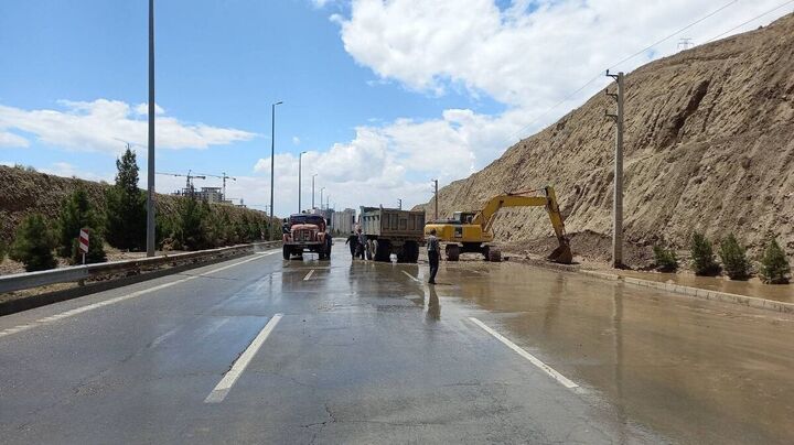 اتوبان خرازی بازگشایی شد اتوبان خرازی بازگشایی شد