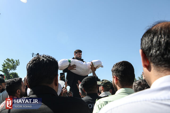 تشییع پیکر شهید گمنام