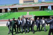 ورزشگاه ۱۵ هزار نفری خرم آباد در آستانه افتتاح با حضور رئیس جمهور