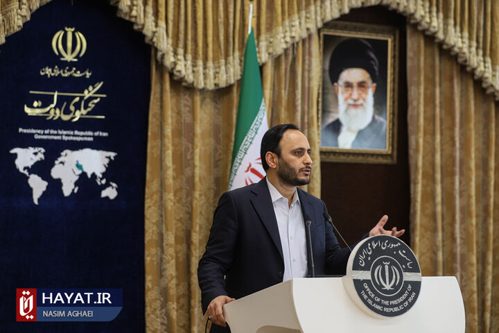 نشست خبری سخنگوی دولت