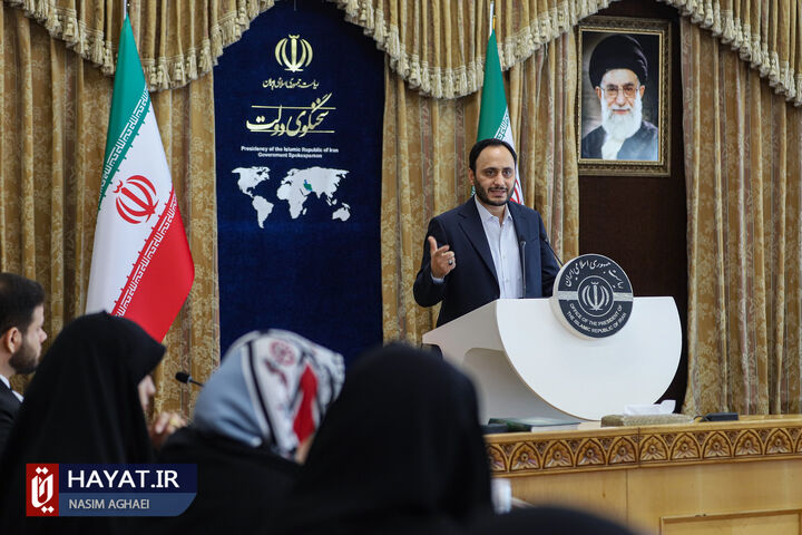 نشست خبری سخنگوی دولت