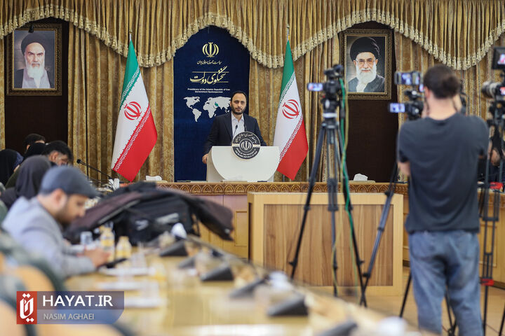 نشست خبری سخنگوی دولت