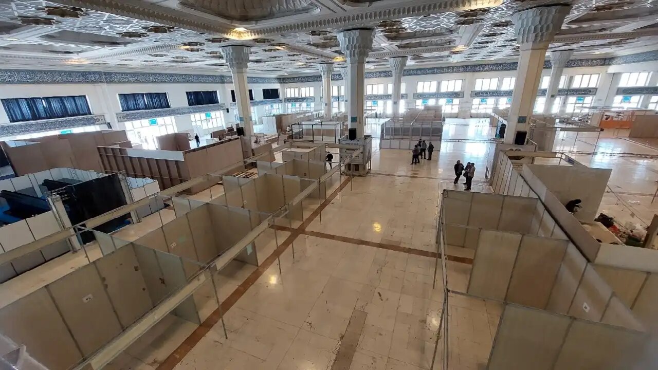 آمادهسازی نمایشگاه بینالمللی کتاب تهران برای میزبانی از مردم + عکس