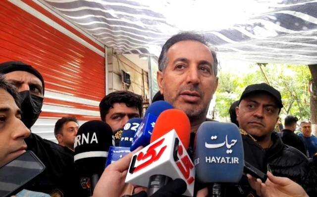 بازسازی صحنه قدرتنمایی ارازل و اوباش در نازیآباد تهران