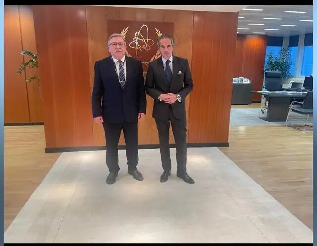 گفتوگوی اولیانوف با گروسی درباره ایران گفتوگوی اولیانوف با گروسی درباره ایران