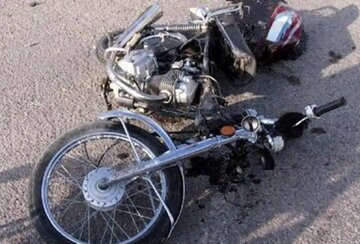 واژگونی مرگبار موتورسیکلت در بزرگراه آل‌احمد