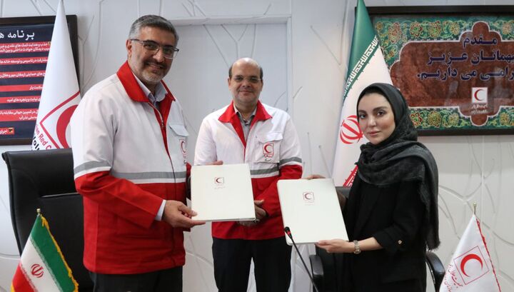 همکاری مشترک هلال احمر و اسنپ دکتر کلید خورد همکاری مشترک هلال احمر و اسنپ دکتر کلید خورد