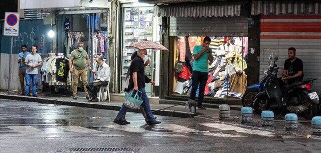 بارش باران در تهران/ پیشبینی وزش باد شدید بارش باران در تهران/ پیشبینی وزش باد شدید