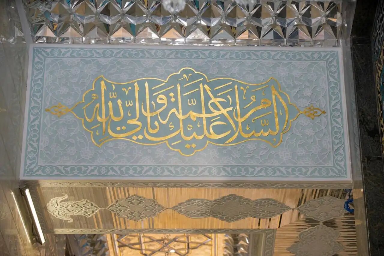 اتمام عملیات اجرایی شبستان حرم حضرت زینب(س) با همت ایرانیان + فیلم و عکس