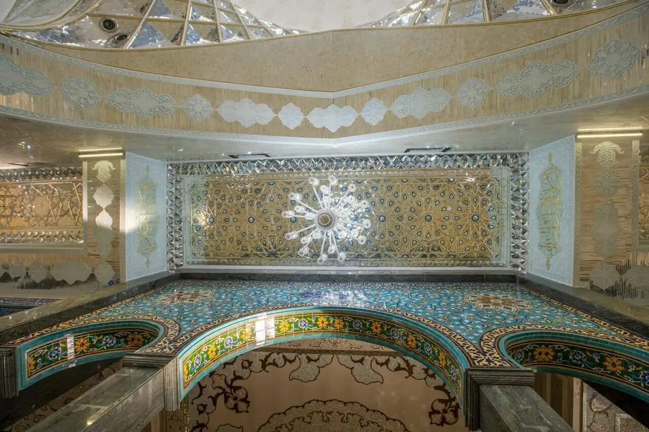 اتمام عملیات اجرایی شبستان حرم حضرت زینب(س) با همت ایرانیان + فیلم و عکس