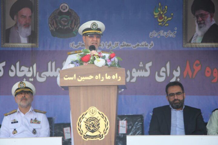 ناوگروه ۸۶ نداجا آمریکا را تحقیر کرد ناوگروه ۸۶ نداجا آمریکا را تحقیر کرد