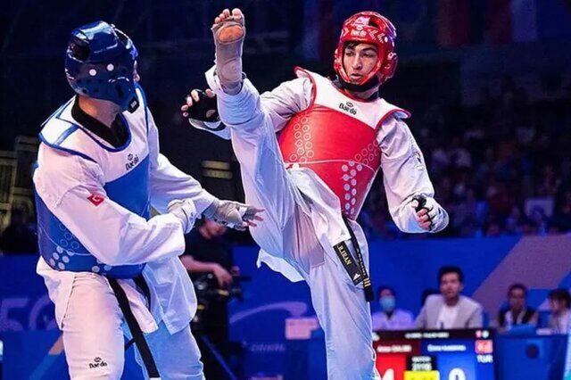 مدال طلای تکواندوکار المپیکی ایران در آسیا/ خوش روش به مدال نقره رسید مدال طلای تکواندوکار المپیکی ایران در آسیا/ خوش روش به مدال نقره رسید