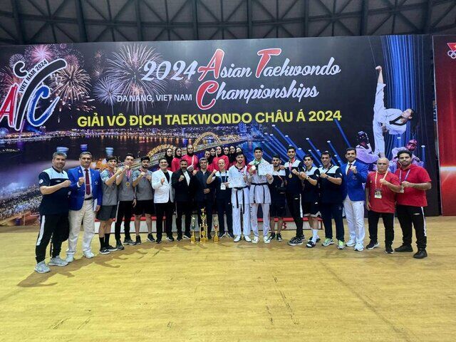 تیم ملی تکواندوی ایران قهرمان آسیا شد تیم ملی تکواندوی ایران قهرمان آسیا شد