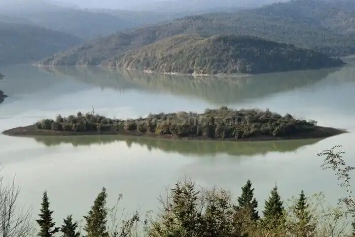 آب سد البرز در مازندران سرریز شد آب سد البرز در مازندران سرریز شد