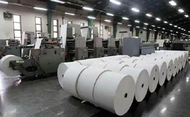 تولید ۱.۶ میلیون تن کاغذ در کشور تولید ۱.۶ میلیون تن کاغذ در کشور