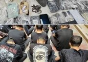 دستگیری ۲۶۰ دختر و پسر در مهمانی شیطانی