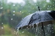 بارش باران شدید در برخی از استان‌های کشور