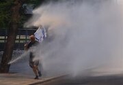 خیابان‌های قدس مملو از معترضان به ادامه نخست وزیری نتانیاهو