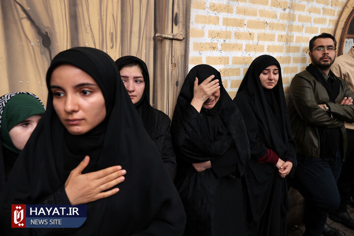 مراسم تشییع پیکر رئیس جمهور شهید و همراهان در تبریز