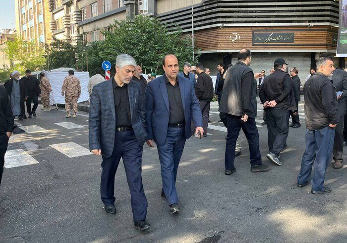 اهالی ورزش رییس جمهور شهید را بدرقه کردند