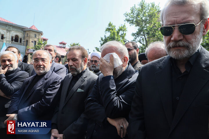 مراسم تشییع پیکر حسین امیرعبداللهیان وزیر امور خارجه شهید