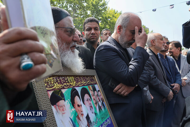 مراسم تشییع پیکر حسین امیرعبداللهیان وزیر امور خارجه شهید