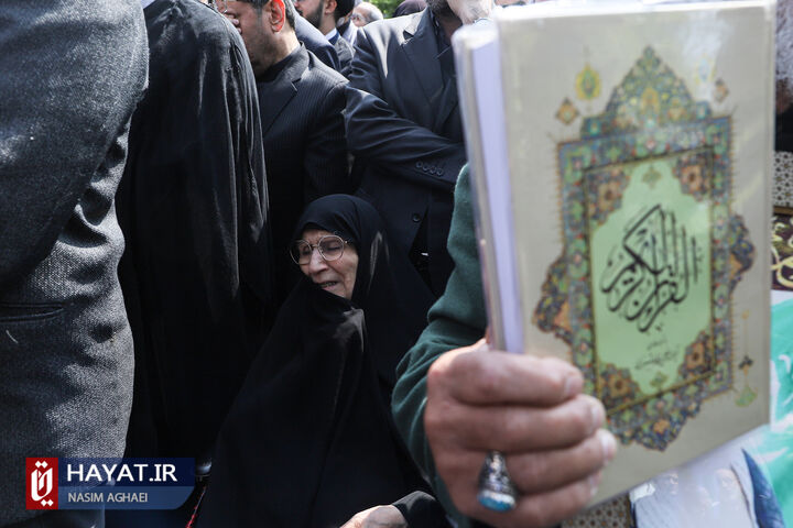 مراسم تشییع پیکر حسین امیرعبداللهیان وزیر امور خارجه شهید