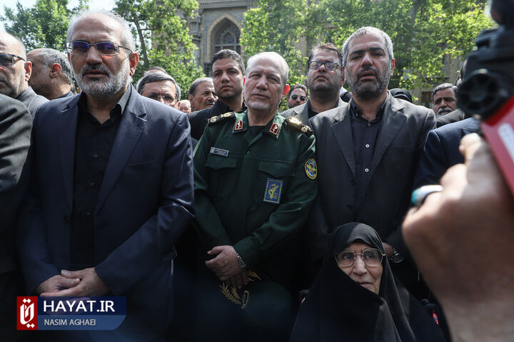 مراسم تشییع پیکر حسین امیرعبداللهیان وزیر امور خارجه شهید